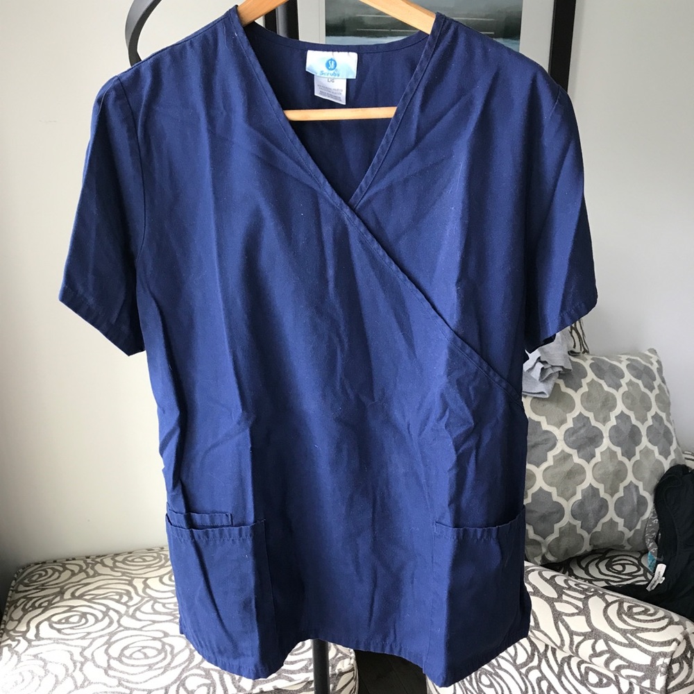 COPY - Navy Scrubs. Size XL